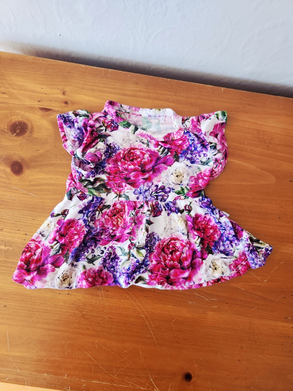 Posh Peanut 3-6 Month Bamboo Floral Swing Top